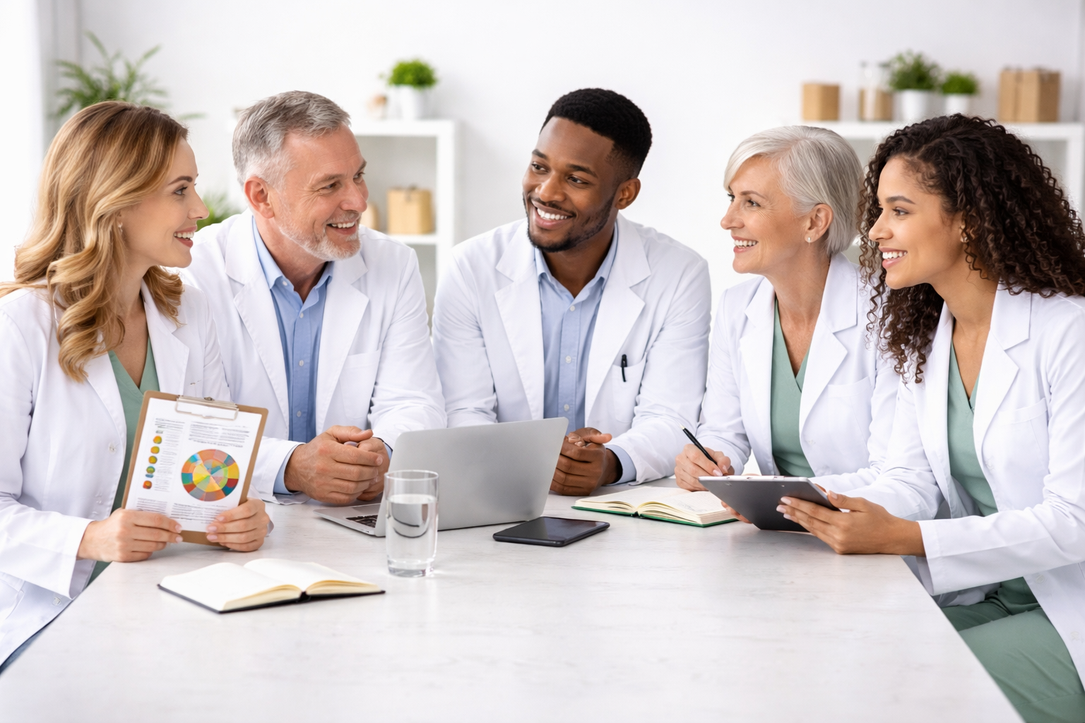 Grupo de nutricionistas